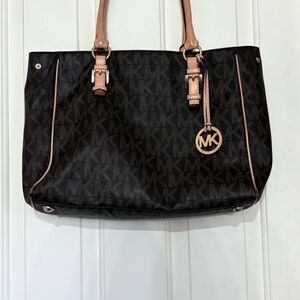 Michael Kors Brown Logo Tote
